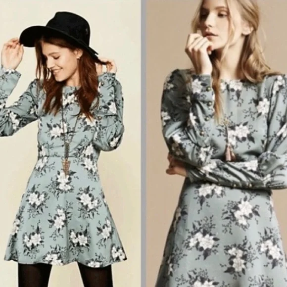 🌼Free People Floral Dress🌼 - Picture 9 of 10
